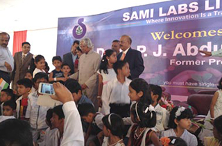 Dr.APJ Abdul Kalam visited Samilabs