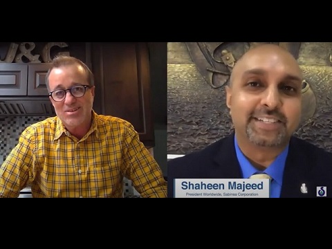 Shaheen Majeed, President Worldwide, Sabinsa in conversation with Jon Benninger of Informa / SupplySide